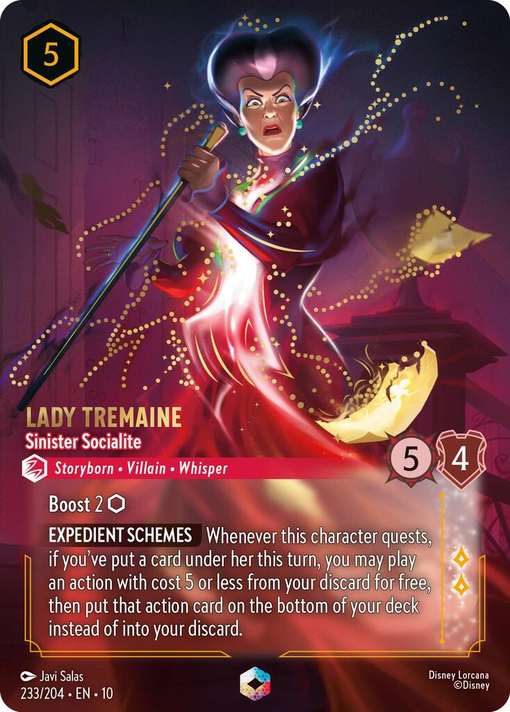 Lady Tremaine - Sinister Socialite (Enchanted) (233/204) [Whispers in the Well] | Good Games Adelaide SA