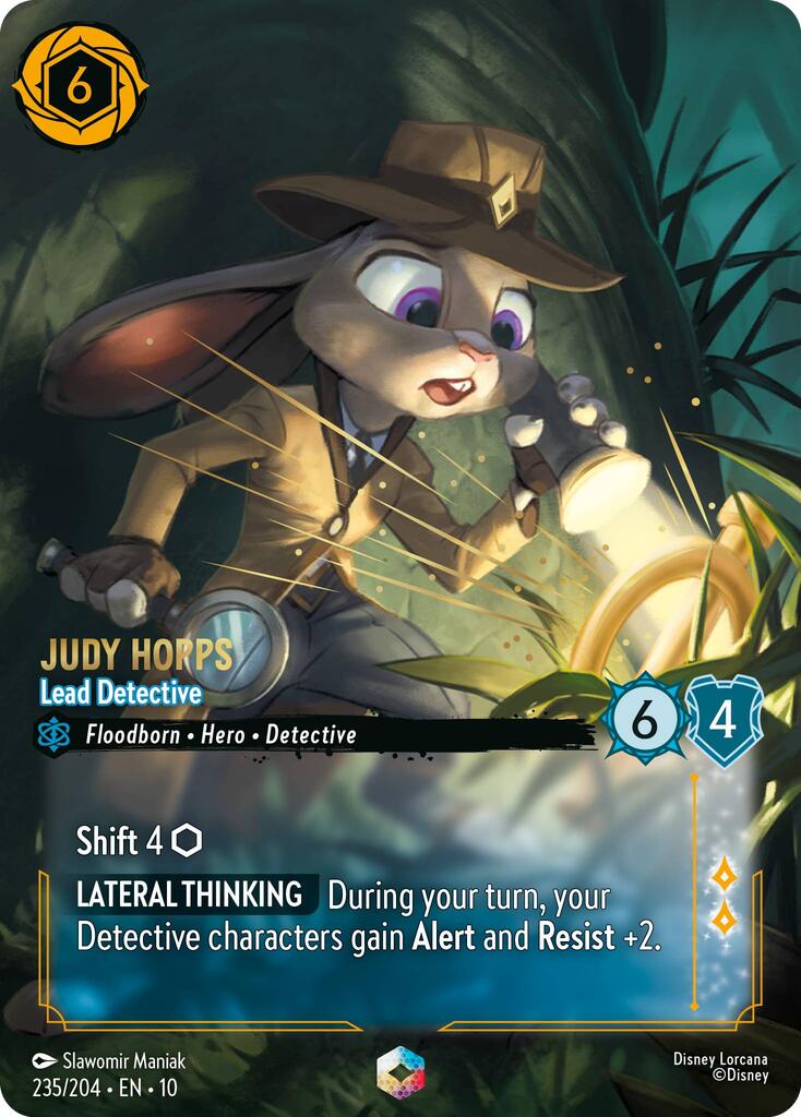 Judy Hopps - Lead Detective (Enchanted) (235/204) [Whispers in the Well] | Good Games Adelaide SA