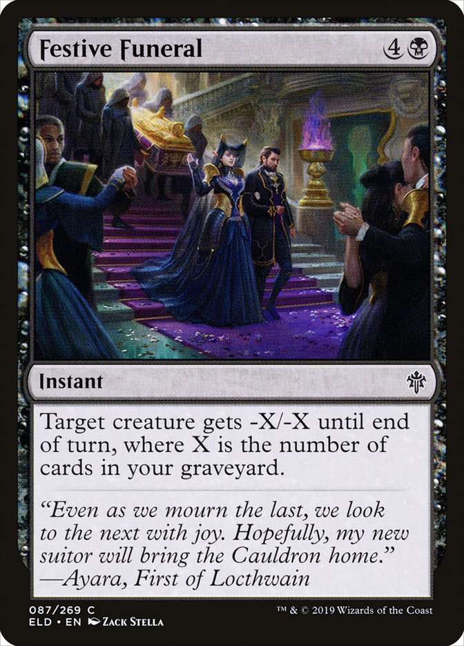Festive Funeral 87 (Throne of Eldraine)  - Foil | Good Games Adelaide SA