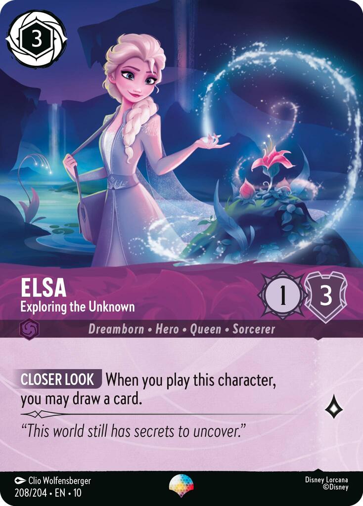 Elsa - Exploring the Unknown (Epic) (208/204) [Whispers in the Well] | Good Games Adelaide SA