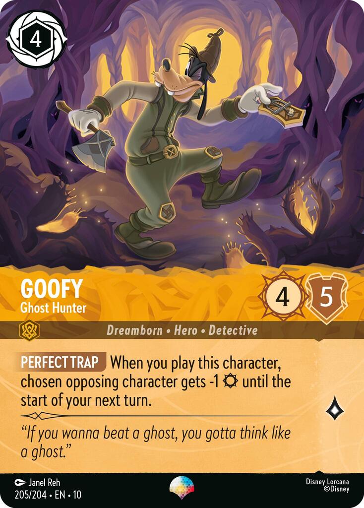 Goofy - Ghost Hunter (Epic) (205/204) [Whispers in the Well] | Good Games Adelaide SA