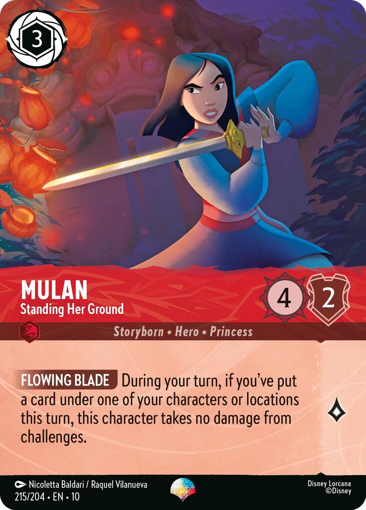 Mulan - Standing Her Ground (Epic) (215/204) [Whispers in the Well] | Good Games Adelaide SA