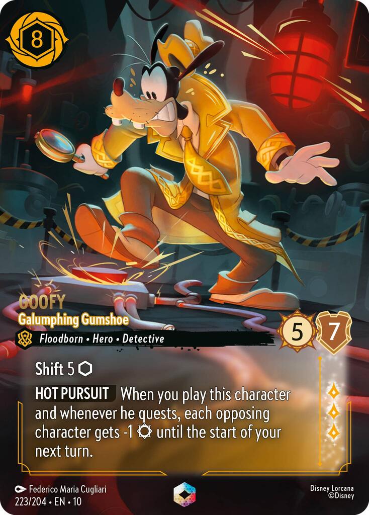 Goofy - Galumphing Gumshoe (Enchanted) (223/204) [Whispers in the Well] | Good Games Adelaide SA