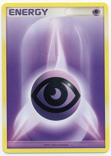 Psychic Energy 2007 Unnumbered D P Style Non Holo  (League & Championship Cards)  | Good Games Adelaide SA