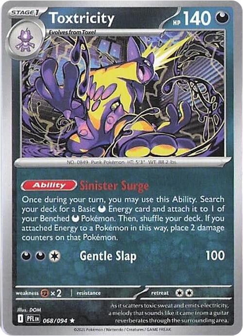 Toxtricity (068/094) [Mega Evolution: Phantasmal Flames] | Good Games Adelaide SA