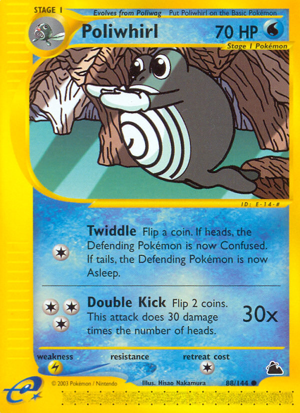 Poliwhirl (88/144) [Skyridge] | Good Games Adelaide SA