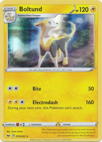 Boltund (076/202) (Cosmos Holo) [Sword & Shield: Base Set] | Good Games Adelaide SA