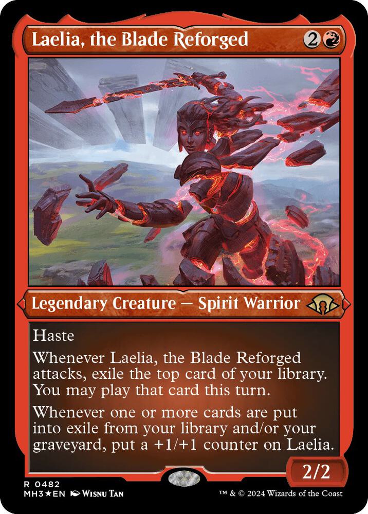Laelia, the Blade Reforged 482 (Modern Horizons 3)  - Foil | Good Games Adelaide SA