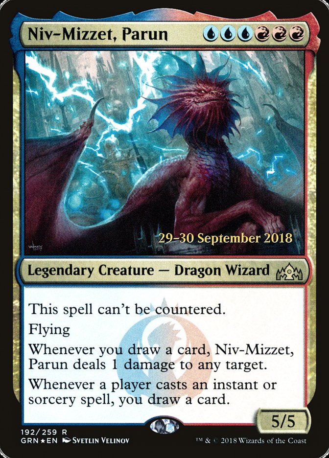 Niv-Mizzet, Parun  [Guilds of Ravnica Prerelease Promos] | Good Games Adelaide SA
