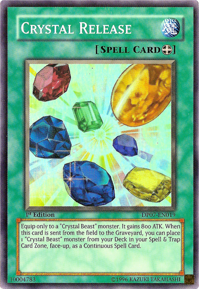 Crystal Release [DP07-EN019] Super Rare | Good Games Adelaide SA