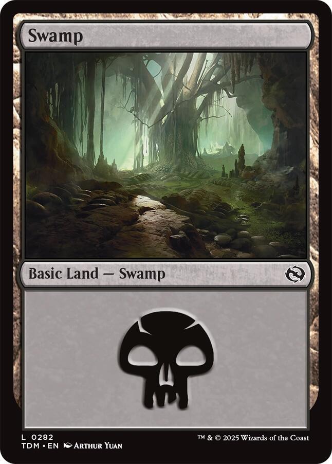 Swamp 282 (Tarkir: Dragonstorm)  | Good Games Adelaide SA