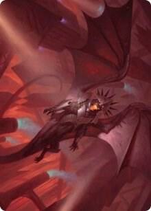 Ziatora the Incinerator Art Card 33 (Art Series: Streets of New Capenna)  | Good Games Adelaide SA