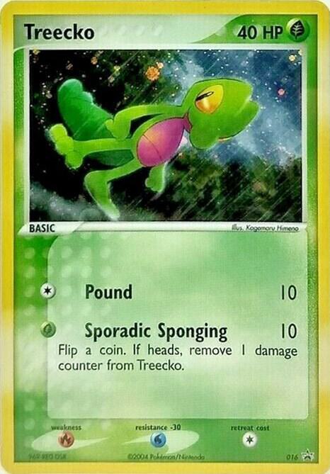 Treecko EX Deck Tin 016 (Nintendo Promos)  - Holofoil | Good Games Adelaide SA