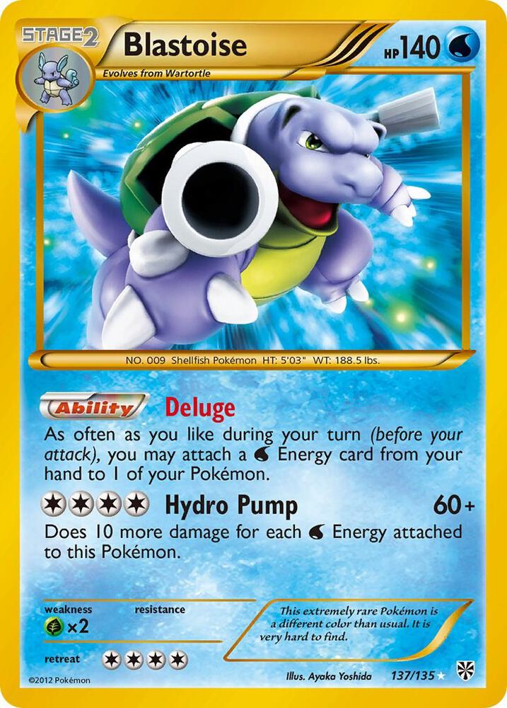 Blastoise 137/135 (Plasma Storm)  - Holofoil | Good Games Adelaide SA