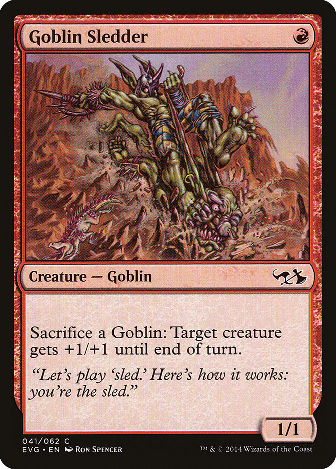 Goblin Sledder 41 (Duel Decks: Anthology)  | Good Games Adelaide SA