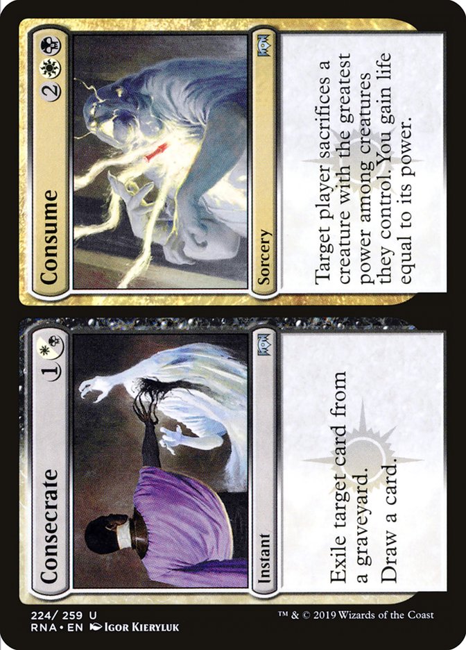 Consecrate // Consume 224 (Ravnica Allegiance)  | Good Games Adelaide SA