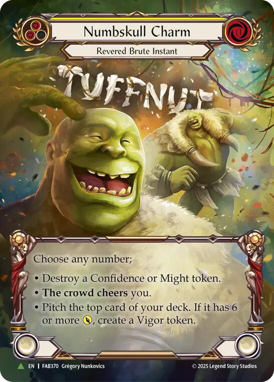 Numbskull Charm [FAB370] (Super Slam)  Cold Foil | Good Games Adelaide SA