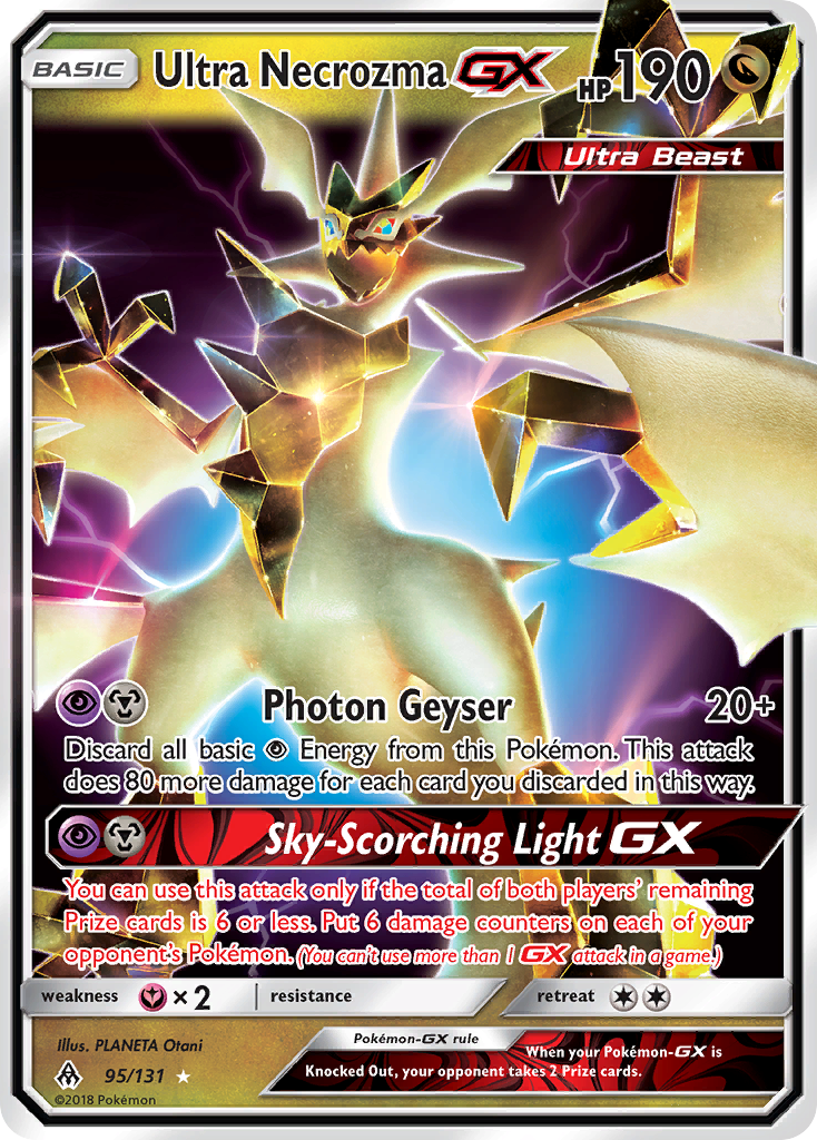 Ultra Necrozma GX (95/131) [Sun & Moon: Forbidden Light] | Good Games Adelaide SA