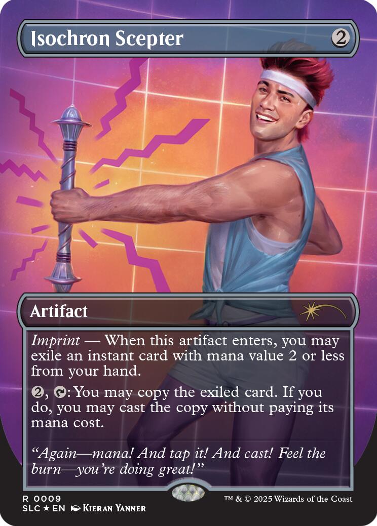 Isochron Scepter (Halo Foil) [Secret Lair Countdown Kit] | Good Games Adelaide SA