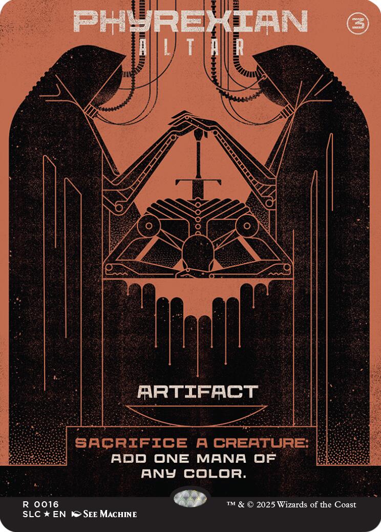 Phyrexian Altar (Halo Foil) [Secret Lair Countdown Kit] | Good Games Adelaide SA