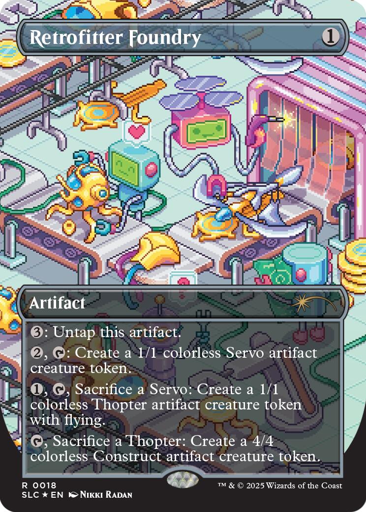 Retrofitter Foundry (Halo Foil) [Secret Lair Countdown Kit] | Good Games Adelaide SA