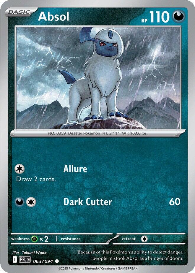 Absol (063/094) [Mega Evolution: Phantasmal Flames] | Good Games Adelaide SA