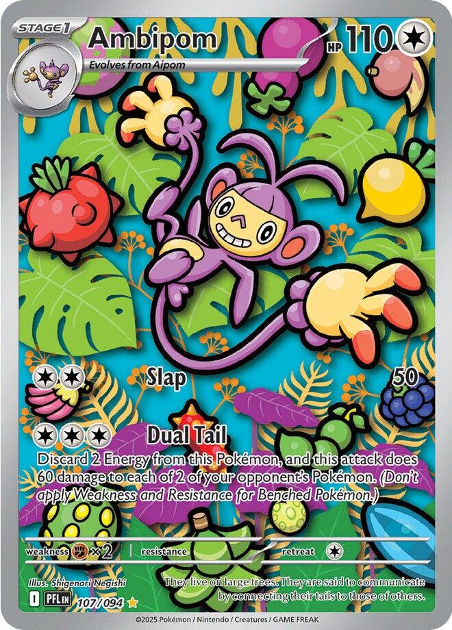 Ambipom (107/094) [Mega Evolution: Phantasmal Flames] | Good Games Adelaide SA
