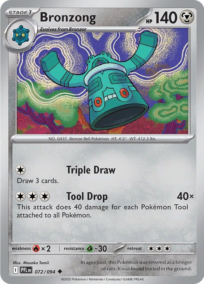 Bronzong (072/094) [Mega Evolution: Phantasmal Flames] | Good Games Adelaide SA