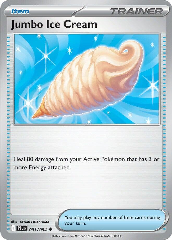 Jumbo Ice Cream (091/094) [Mega Evolution: Phantasmal Flames] | Good Games Adelaide SA