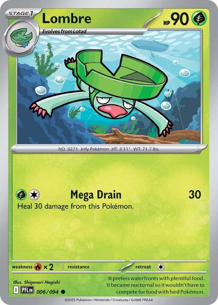 Lombre (006/094) [Mega Evolution: Phantasmal Flames] | Good Games Adelaide SA
