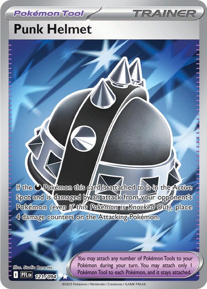 Punk Helmet (121/094) [Mega Evolution: Phantasmal Flames] | Good Games Adelaide SA