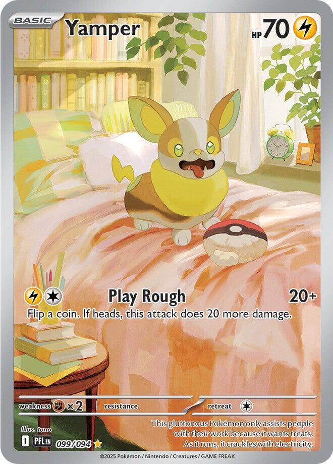 Yamper (099/094) [Mega Evolution: Phantasmal Flames] | Good Games Adelaide SA