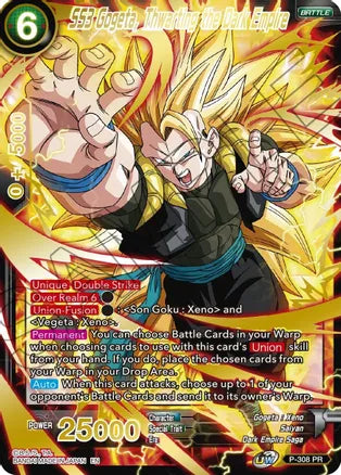 SS3 Gogeta, Thwarting the Dark Empire (Gold Stamped) [P-308] | Good Games Adelaide SA