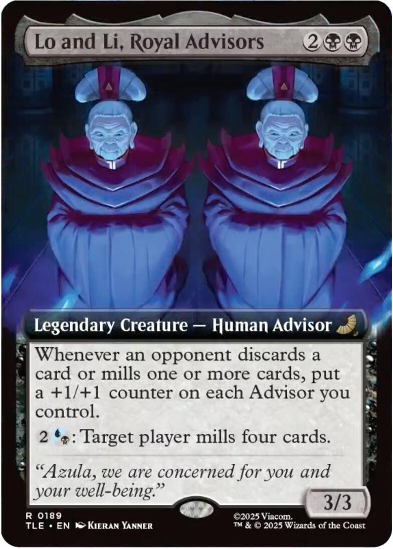 Lo and Li, Royal Advisors (Extended Art) [Avatar: The Last Airbender: Eternal-Legal] | Good Games Adelaide SA