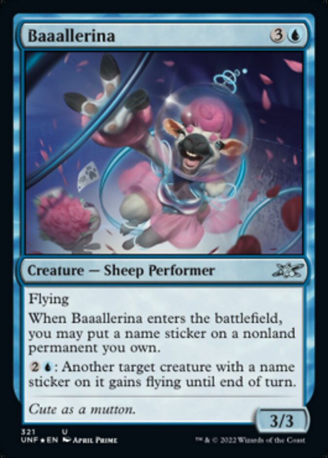 Baaallerina (Galaxy Foil) [Unfinity] | Good Games Adelaide SA