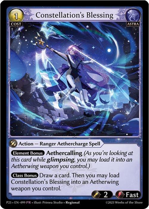 Constellation's Blessing (099) [Promotional Cards] | Good Games Adelaide SA