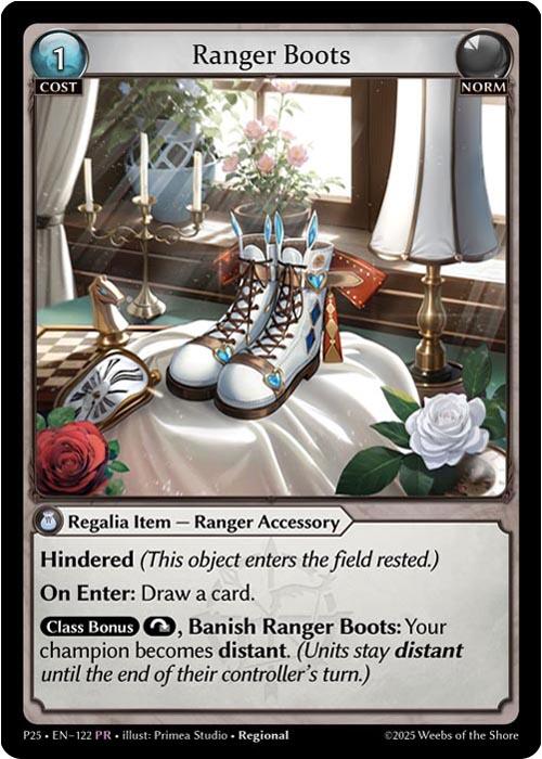 Ranger Boots (122) [Promotional Cards] | Good Games Adelaide SA