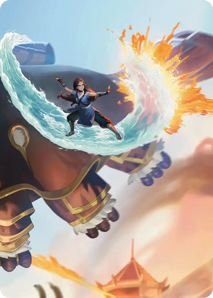 Katara's Reversal Art Card [Avatar: The Last Airbender Art Series] | Good Games Adelaide SA