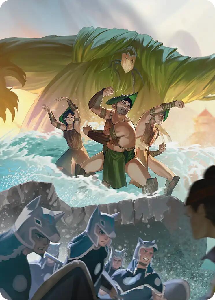 Swampbenders Art Card [Avatar: The Last Airbender Art Series] | Good Games Adelaide SA