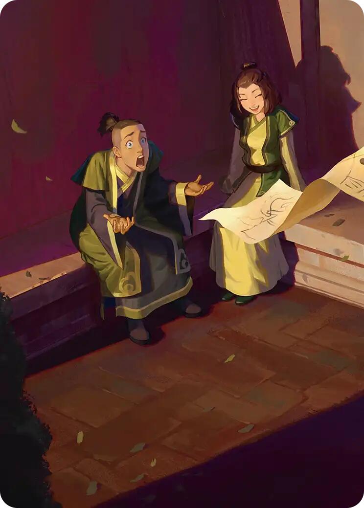 Sokka and Suki Art Card [Avatar: The Last Airbender Art Series] | Good Games Adelaide SA