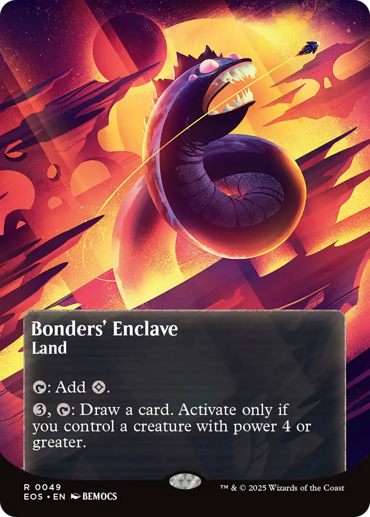 Bonders' Enclave (0046) (Borderless) [Edge of Eternities: Stellar Sights] | Good Games Adelaide SA