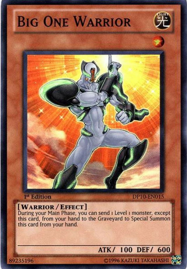 Big One Warrior [DP10-EN015] Super Rare | Good Games Adelaide SA