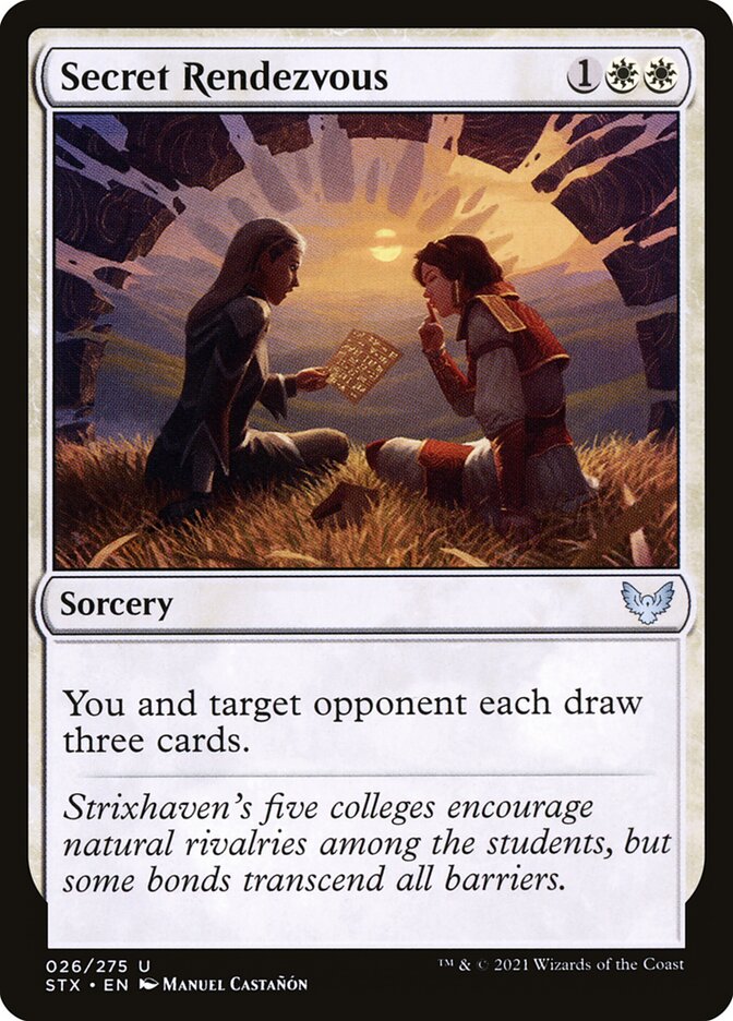 Secret Rendezvous 26 (Strixhaven: School of Mages)  - Foil | Good Games Adelaide SA