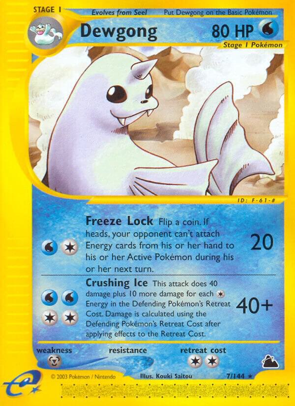 Dewgong 007/144 (Skyridge)  | Good Games Adelaide SA