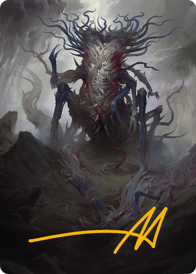 Azlask, the Swelling Scourge Art Card (Gold-Stamped Signature) [Modern Horizons 3 Art Series] | Good Games Adelaide SA