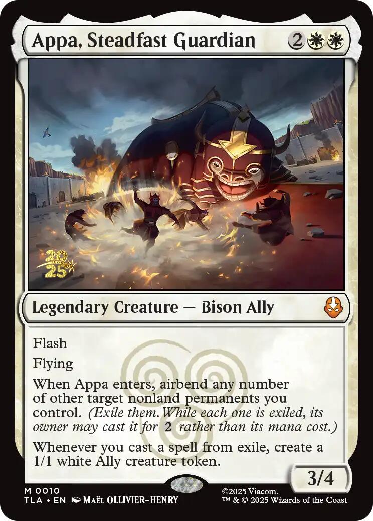 Appa, Steadfast Guardian [Avatar: The Last Airbender Prerelease Cards] | Good Games Adelaide SA