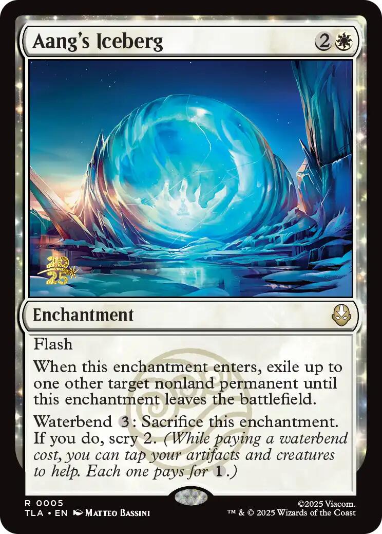 Aang's Iceberg [Avatar: The Last Airbender Prerelease Cards] | Good Games Adelaide SA