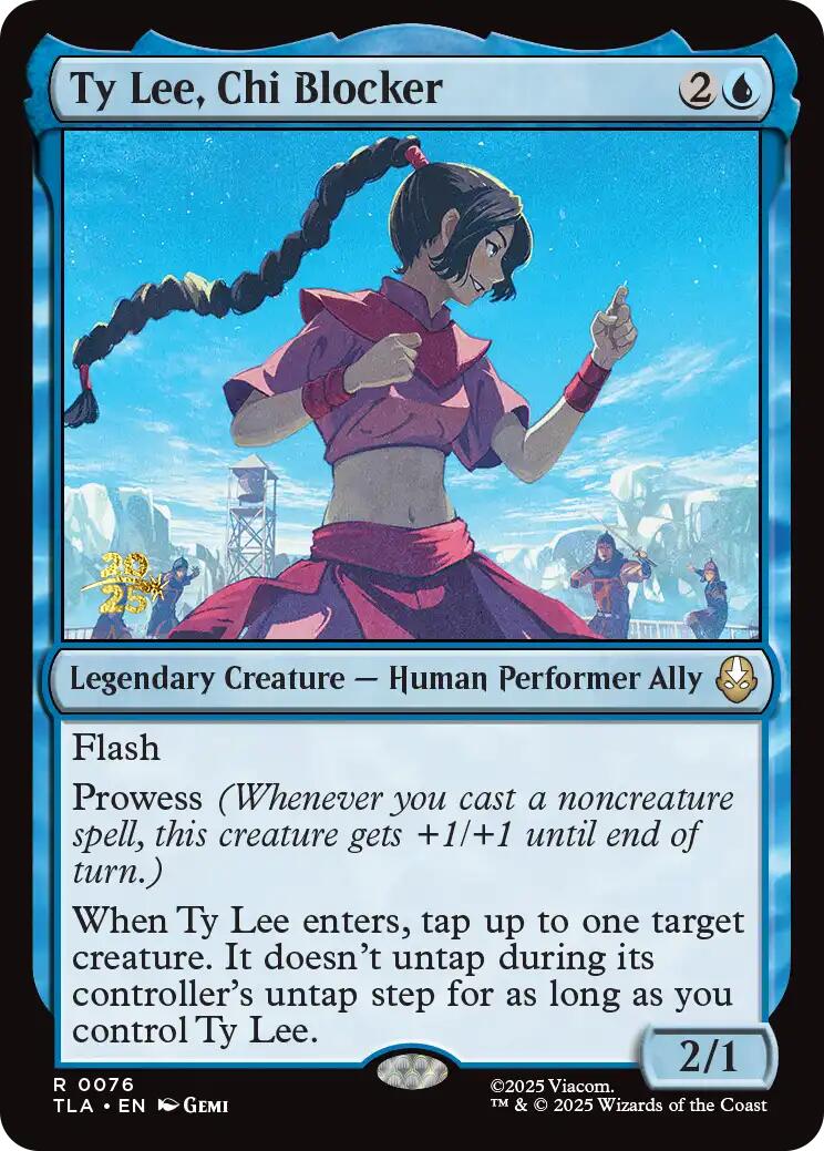Ty Lee, Chi Blocker [Avatar: The Last Airbender Prerelease Cards] | Good Games Adelaide SA