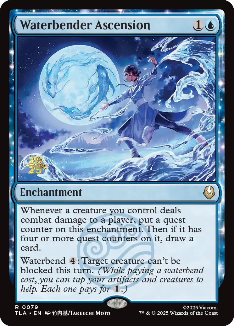 Waterbender Ascension [Avatar: The Last Airbender Prerelease Cards] | Good Games Adelaide SA