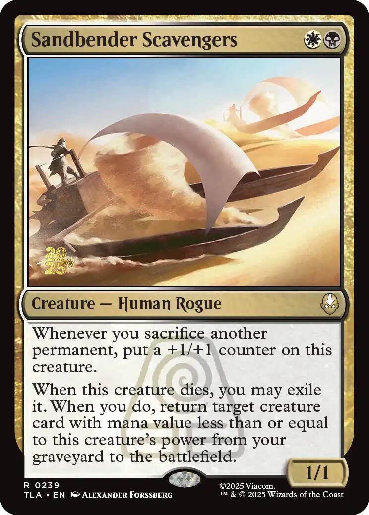 Sandbender Scavengers [Avatar: The Last Airbender Prerelease Cards] | Good Games Adelaide SA